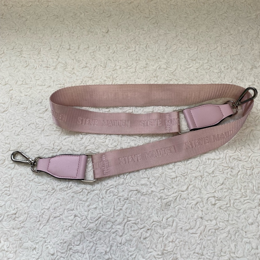 Steven madden bag strap wide pink only straps no bag